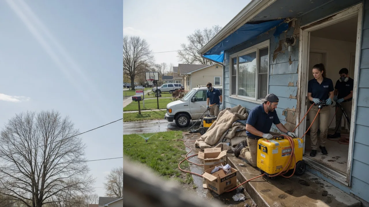 Basement Flood Cleanup in Cumberland, IA near me